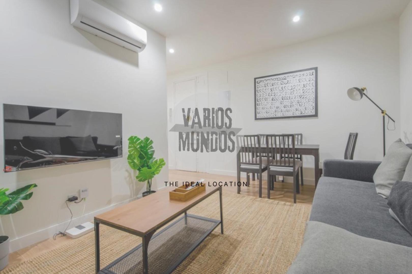 Cozy Apt Para 6Pax A Escasos Metros Del Retiro - Madrid E1 Luaran gambar